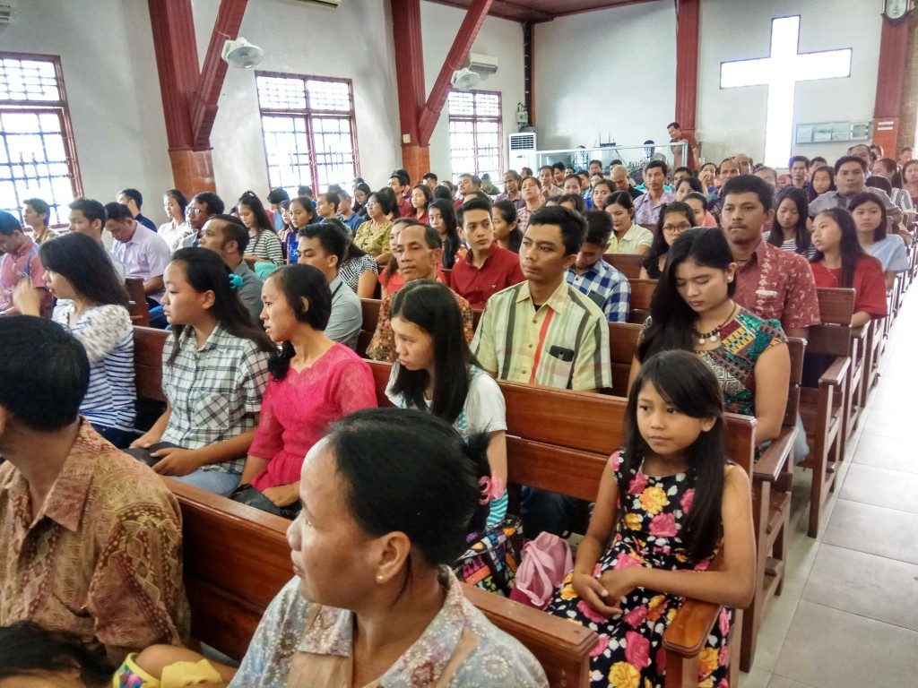 Jemaat GKII Bethel Sintang yang hadir